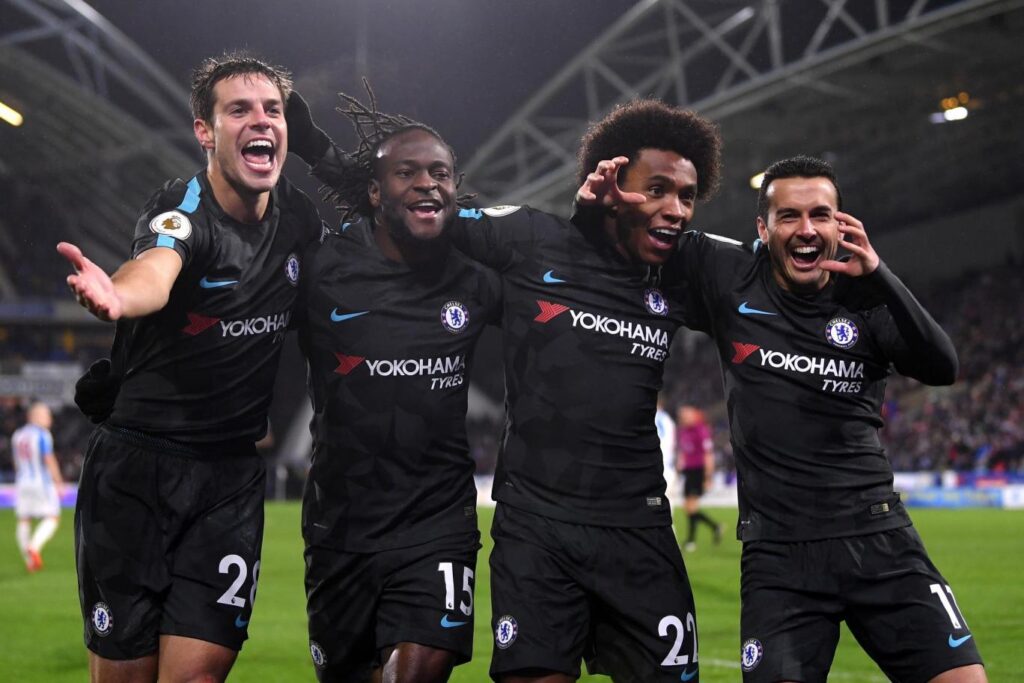 Chelsea Bounce Back With Comfortable win over Huddersfield Town