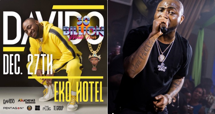 Photos from Davido's 30 Billion Concert in Lagos