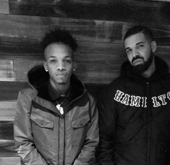 Drake shares photo of Tekno in his Studio