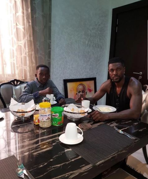 Emmanuel Adebayor takes custody of his late brother's son and names him Junior Emmanuel Adebayor