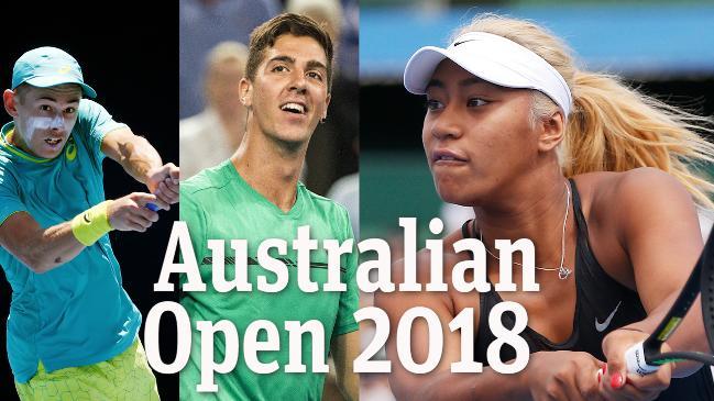 2018 Australian Open Draw Results