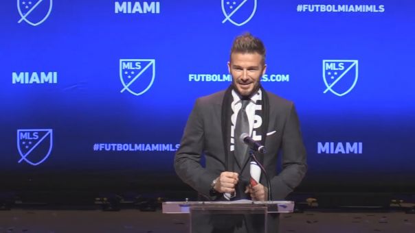 David Beckham Launches Miami MLS Team