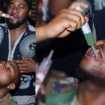 Davido Pictured Drinking With A Syringe