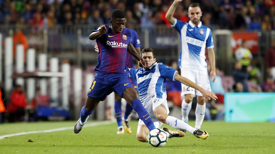 Dembele Debuts in Barcelona Stalemate Draw With Celta Vigo