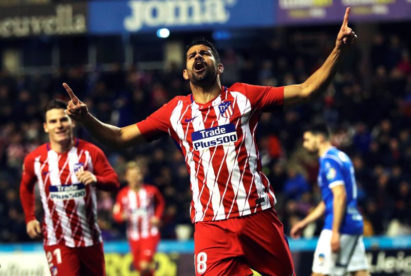 Diego Costa Scores as Atletico Madrid Thrash Lleida Esportiu 4-0