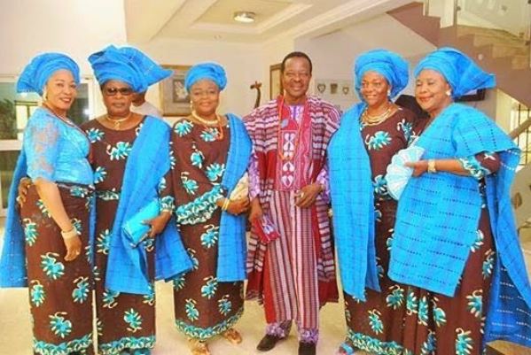 King Sunny Ade Steps Out With his five wives
