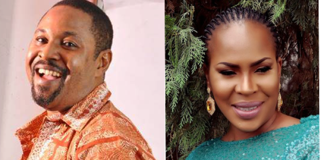 Saheed Balogun Dances With Ex-wife, Fathia at Mercy Aigbe's Party