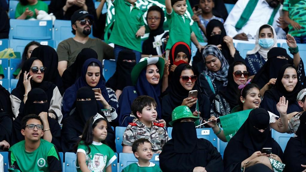 Saudi Arabia women to be allowed into stadiums for first time Friday