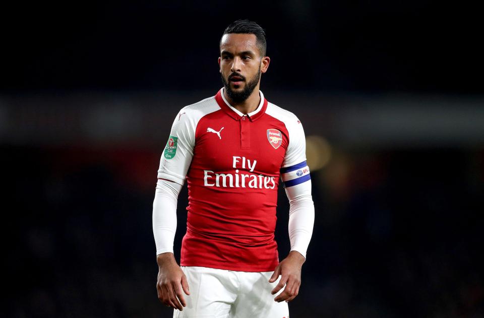 Walcott Agrees £20 million Transfer To Everton