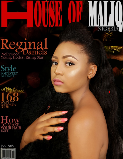 Regina Daniels Looks Beautiful On The Cover of House Of Maliq Magazine