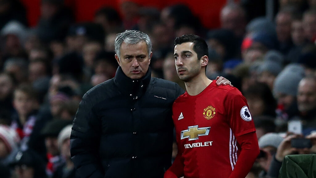 Mourinho Hints At Mkhitaryan Exit AMid Arsenal Rumours