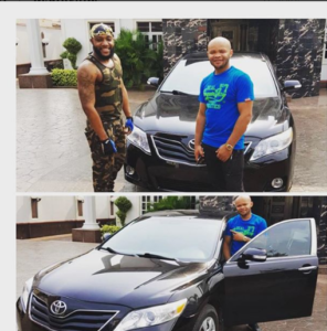 Kcee Gifts His Long Time Linguistics Officer A Brand New Car