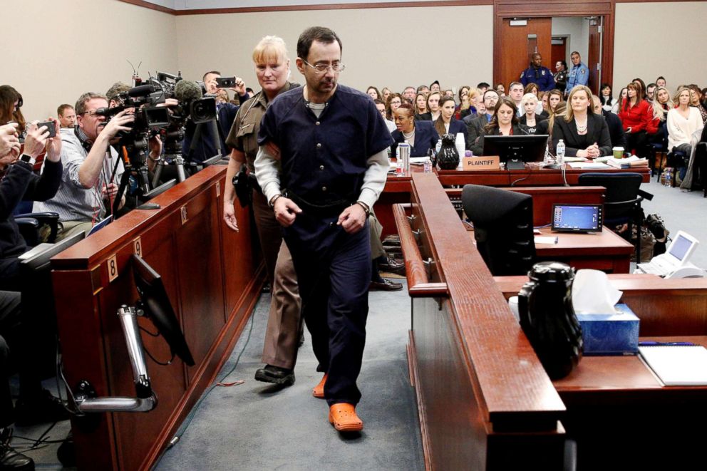 Former USA Gymnastics doctor, Larry Nassar has been sentenced to 175 years in prison on sexual assault and abuse charges