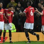 Manchester United Thrash Stoke City to Close Gap On Man City