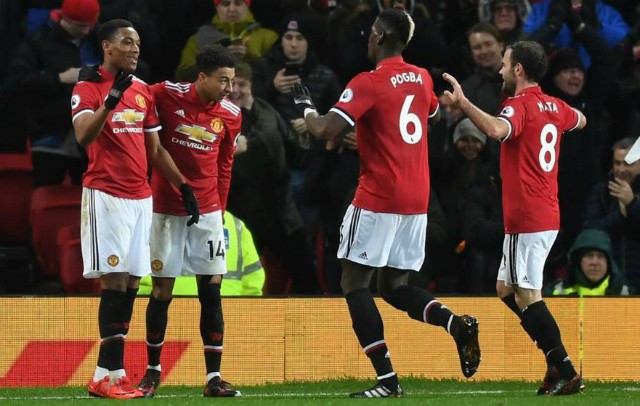 Manchester United Thrash Stoke City to Close Gap On Man City