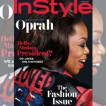 Oprah Winfrey On The Cover Page Of Instyle Magazine For March Edition