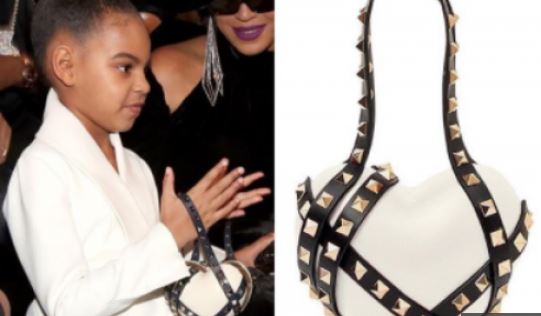 Blue Ivy’s Valentino Leather clutch to the 2018 Grammys cost $2,675