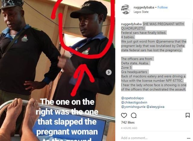 Ruggedman reveals pregnant woman loses quadruplets due to SARS brutality Musician Ruggedman shared a vide