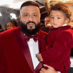 Photos: Dj Khaled and his son, Asahd rock matching Tuxedo to Grammy Awards