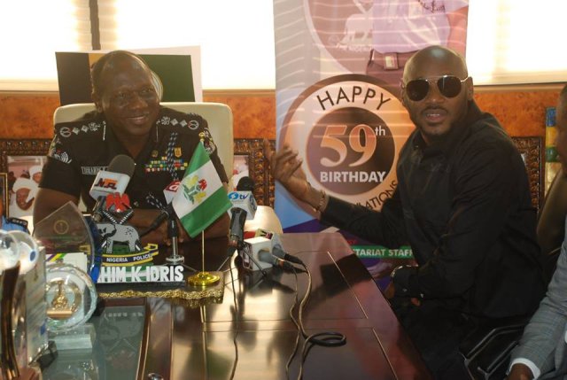 Tuface Pays Courtesy Visit To Inspector General Of Police Over Benue Killings