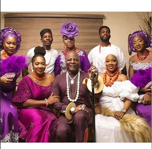 Charlie Boy Shares Beautiful Family Photo With His Wife And Children.