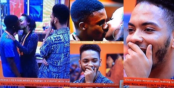 #BBNaija: Anto Leaves K. Brule Pained as She Opts to Kiss Lolu