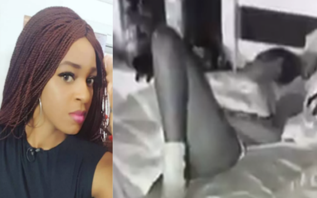 #BBNaija: Ahneeka Caught Masturbating On Camera