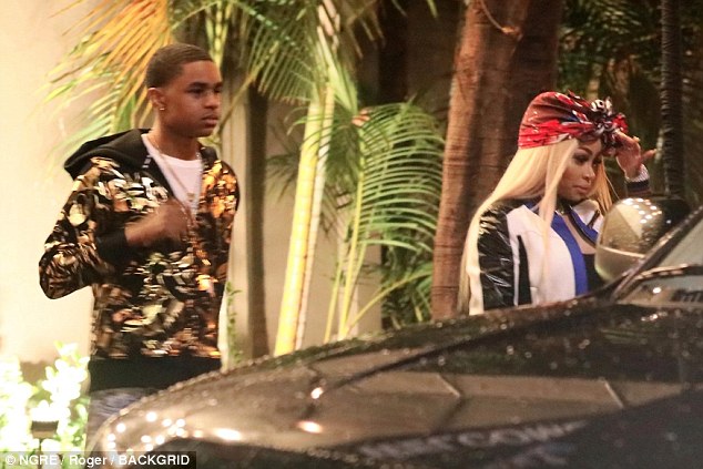 Blac Chyna spotted with an 18-year-old amid sex tape drama