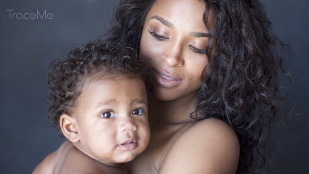 Ciara finally shows her daughter's face and she's such a beauty (photos)