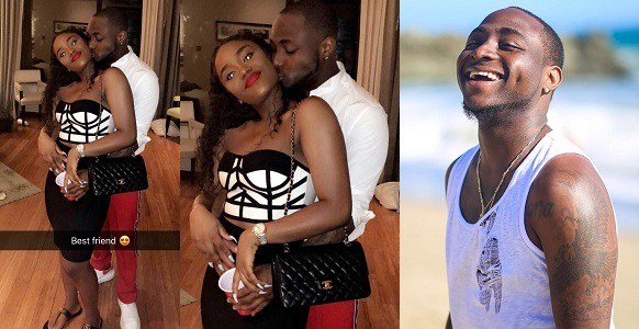 Davido Shares Adorable Love Struck Photo With Girlfriend, Chioma