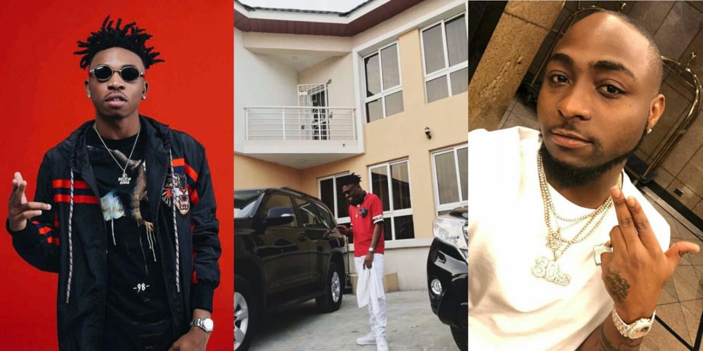 Mayorkun Acquires New House, Davido Reacts