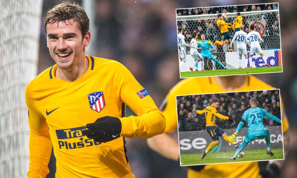 UEL: Griezmann Stars as Atletico Madrid Puts 4 Past Copenhagen