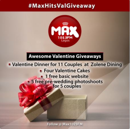 Max Hits Presents #MaxHitsValGiveaway