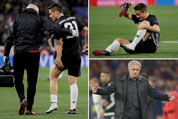 Mourinho Blasts Man Utd Medical Department Over Herrera's Injury