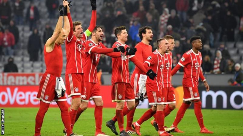 UCL: Bayern Munich Thrash 10-man Besiktas