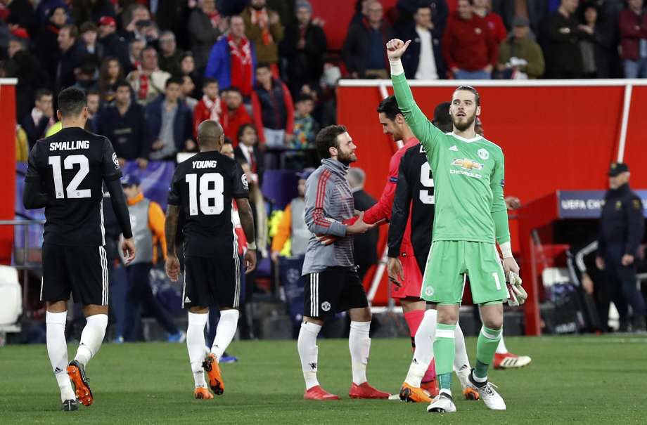 De Gea Stars As Man United Holds Sevilla To A Barren Draw