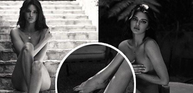 Fans Criticize Kendall Jenner's Toes In Stunning Nude Photos