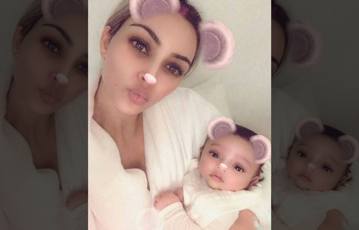 Kim Kardashian Shares First Photo of Chicago West