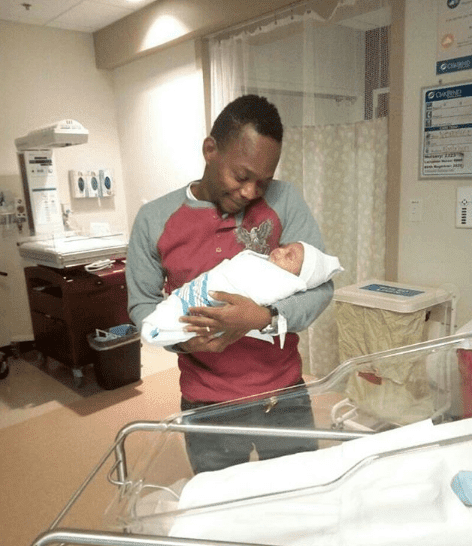 Nigerian Comedian, Koffi And His Wife Welcome New Baby. (Photos)