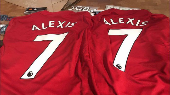 Alexis Sanchez Shirt Sales Sets New Man United Record