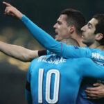 AC Milan 0 Arsenal 2: Mkhitaryan's first goal lifts Gunners gloom