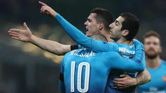 AC Milan 0 Arsenal 2: Mkhitaryan's first goal lifts Gunners gloom