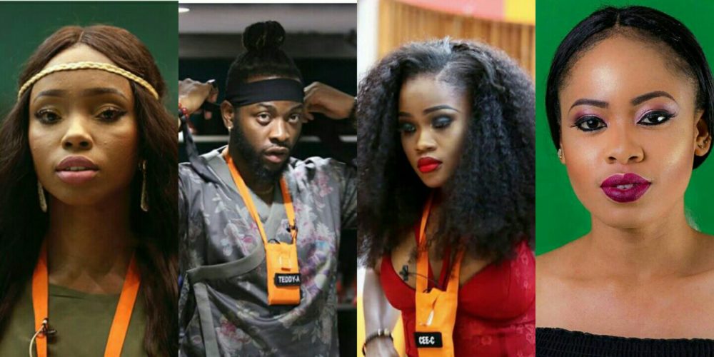 BBNaija: Teddy A, Cee-C , others nominated for eviction