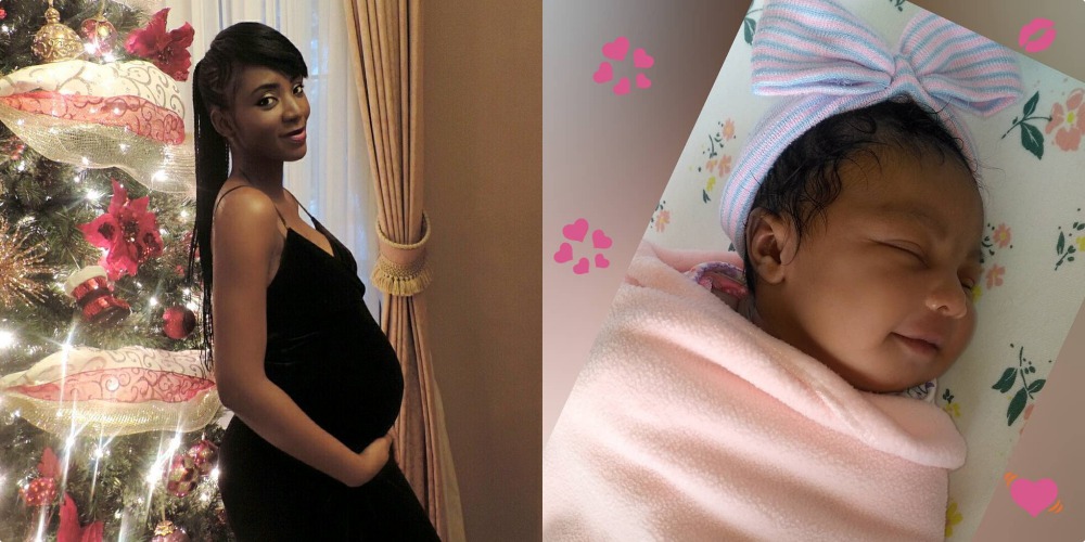 Ivie Okujaye Shares Photo Of Her Daughter