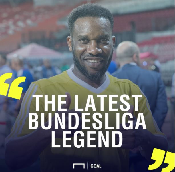 Okocha inducted as German Bundesliga legend