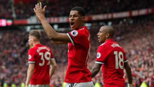 Rashford Scores Twice as Man Utd Defeat Liverpool