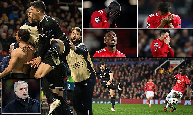 Man Utd Crash Out Of Champions League, Courtesy Of Ben Yedder's Brace