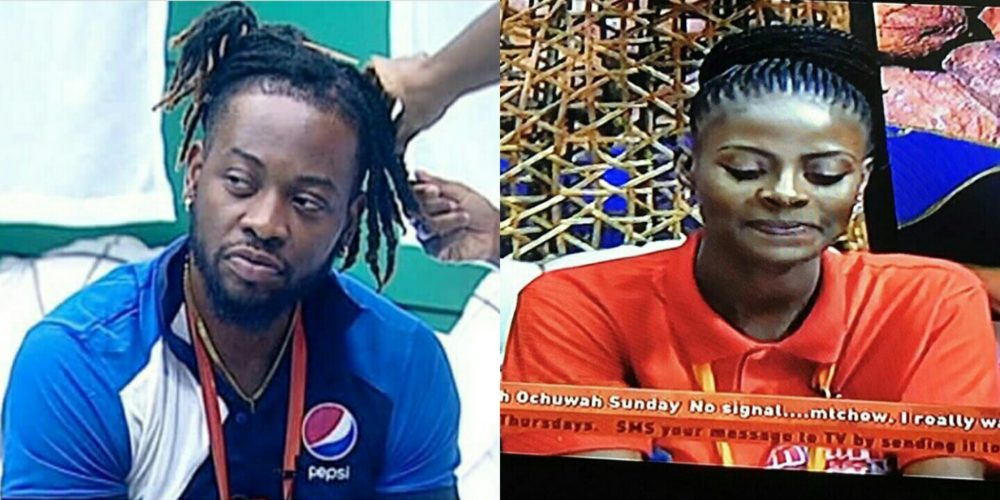 #BBNaija: Khloe, Teddy A Quarrel Over Meat