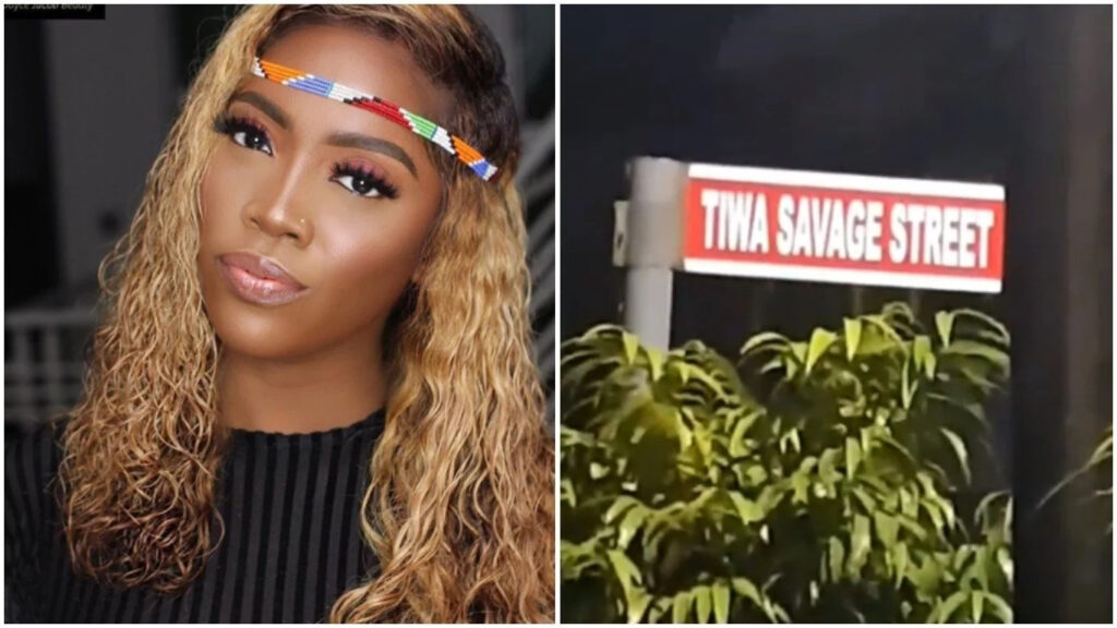 Tiwa Savage Has Street Named After Her In Lagos