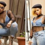 Yemi Alade Displays Flat Tummy In Sheer Top